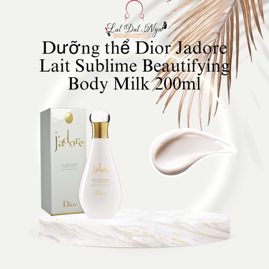 DIOR JADORE BEAUTIFYING BODY MILK SỮA DƯỠNG THỂ 75ml #22 DIOR JADORE BEAUTIFYING BODY MILK SỮA DƯỠNG THỂ 75ml