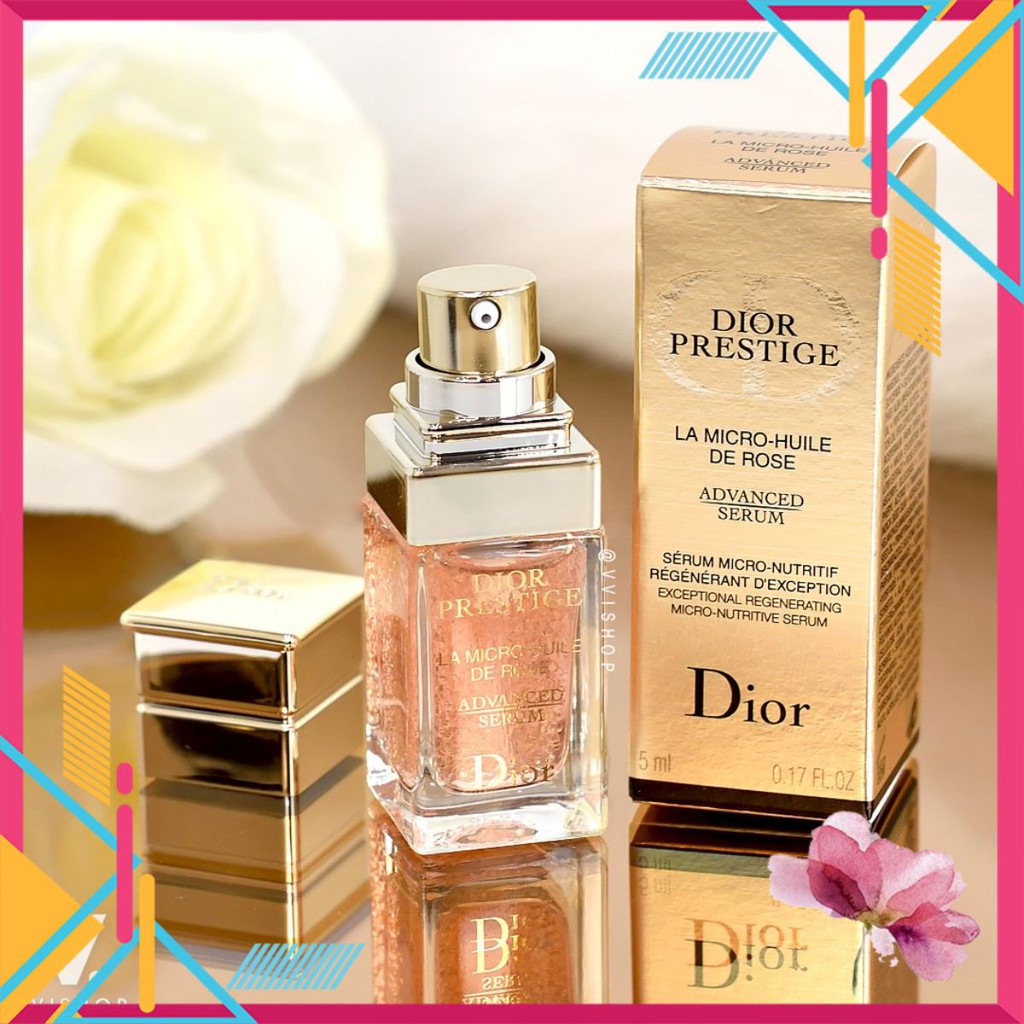 Serum Tinh Chất Dior Prestige La Micro Huile De Rose 5ml  Date 12202  Mỹ  Phẩm Socutelipstick  Tiệm Socute