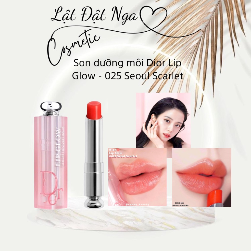 Son dưỡng DIOR 207 Raspberry  Hồng Fuchsia  Nàng Xuân 