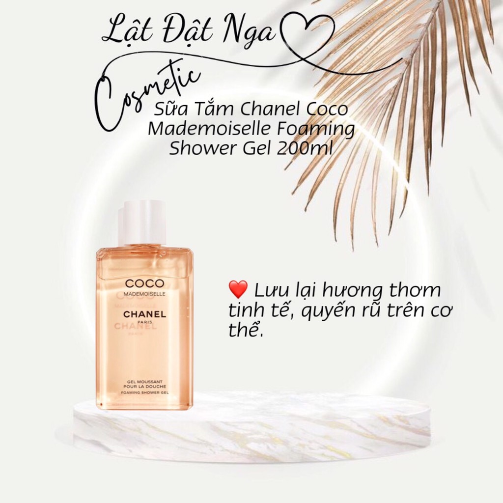 Review sữa tắm nước hoa Chanel Coco Mademoiselle Foaming Shower Gel Làm  sạch nhẹ nhàng lưu hương thơm ngát  BlogAnChoi