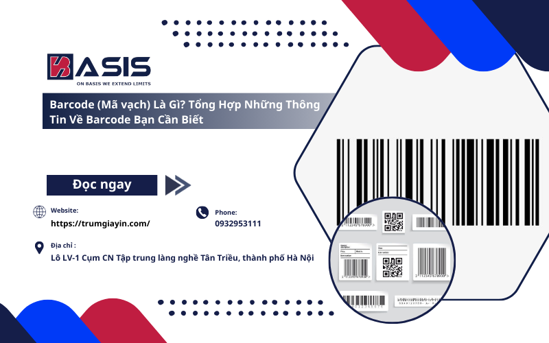 Barcode (Mã vạch) Là Gì? Tổng Hợp Những Thông Tin Về Barcode Bạn Cần Biết