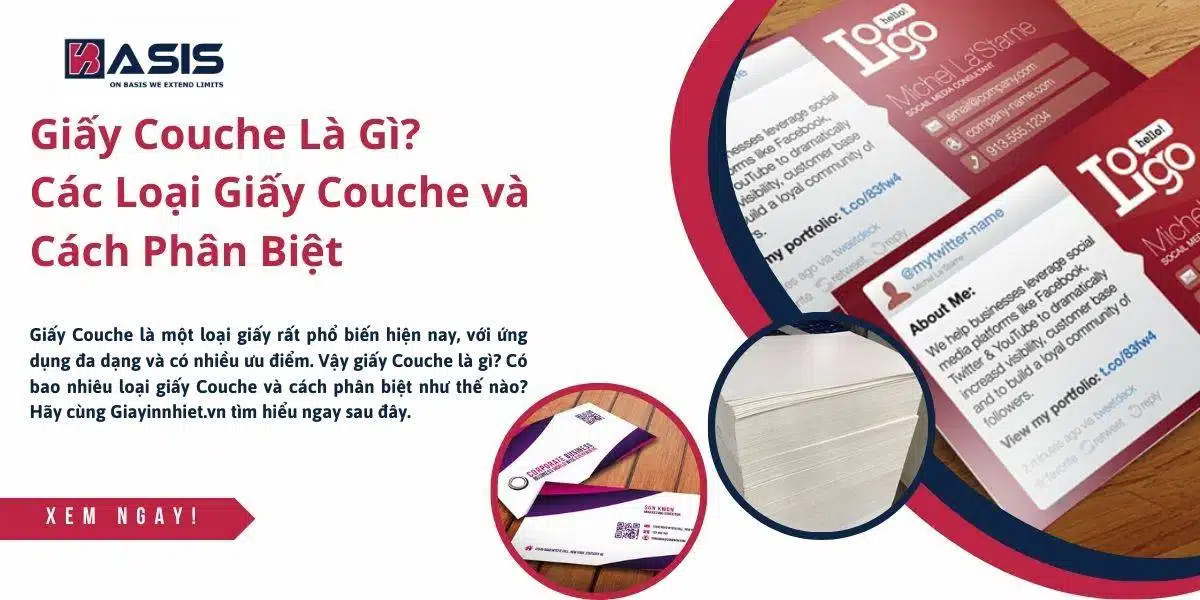 Giấy Couche Là Gì? Các Loại Giấy Couche và Cách Phân Biệt