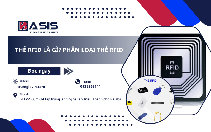 Thẻ RFID là gì? Phân Loại Thẻ RFID