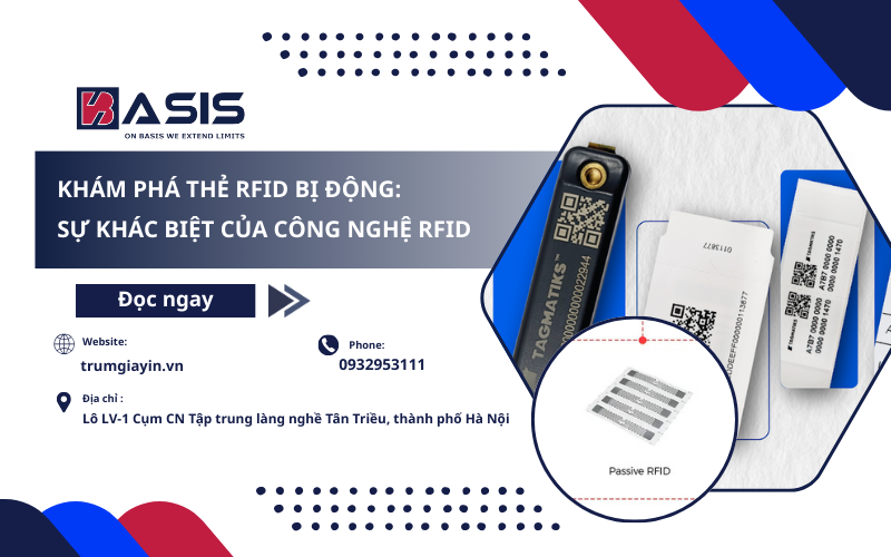 Khám Phá Thẻ RFID Bị Động: Sự Khác Biệt Của Công Nghệ RFID