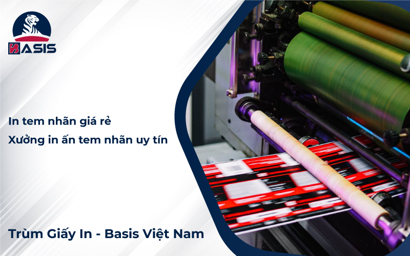 In tem nhãn giá rẻ - Xưởng in ấn tem nhãn uy tín