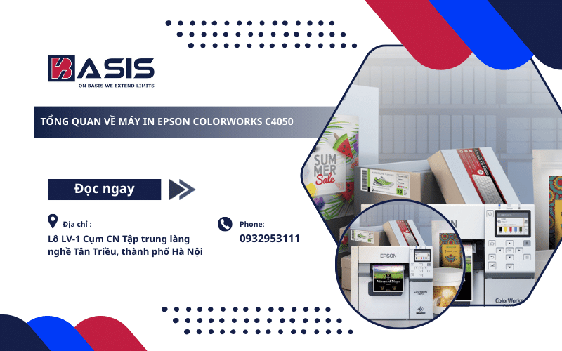 Tổng Quan Về Máy In Epson Colorworks C4050