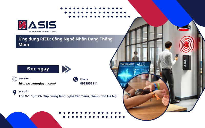 Ứng dụng RFID: Công Nghệ Nhận Dạng Thông Minh