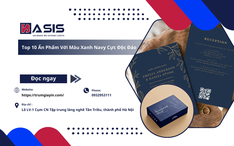 Top 10 Ấn Phẩm Với Màu Xanh Navy Cực Độc Đáo