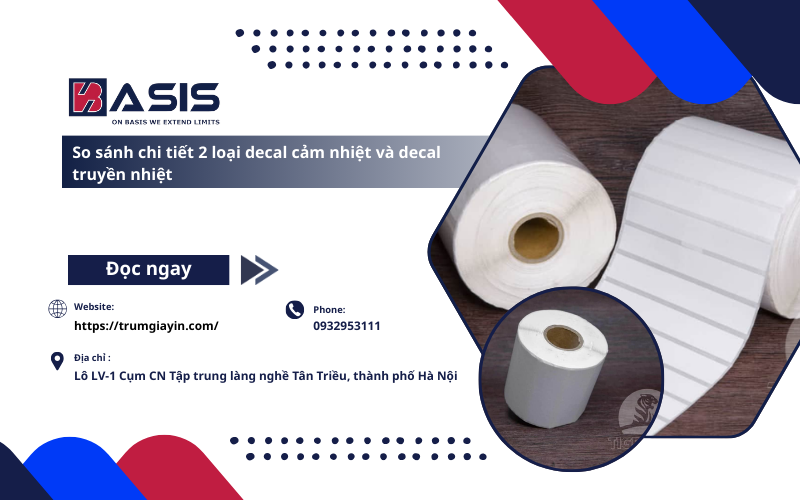 So sánh chi tiết 2 loại decal cảm nhiệt và decal truyền nhiệt