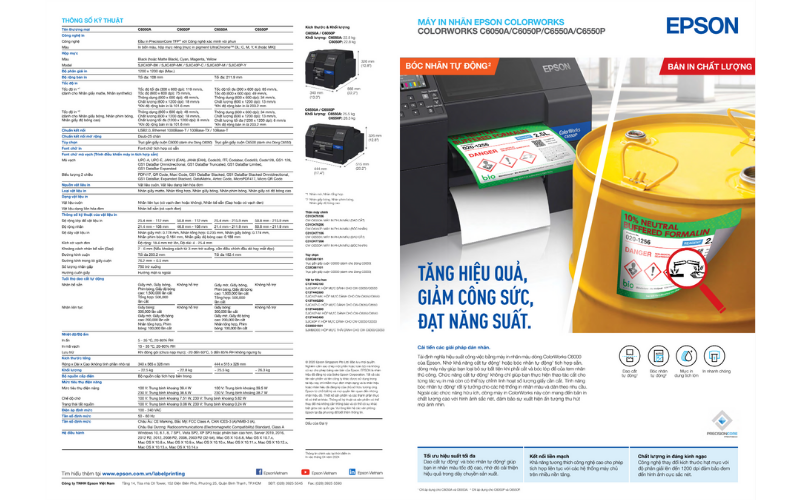 Epson Colorworks C6050A/P