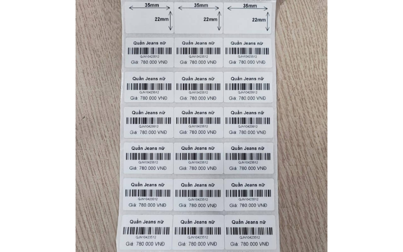 giấy in mã vạch 3 tem