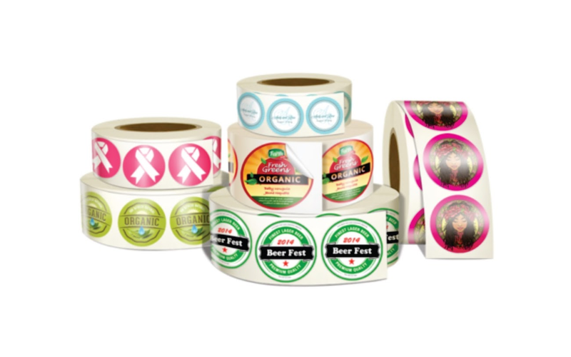 Giấy in mã vạch dạng cuộn 