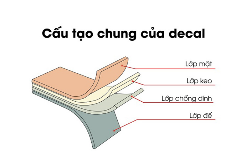 Cấu tạo giấy in mã vạch PVC