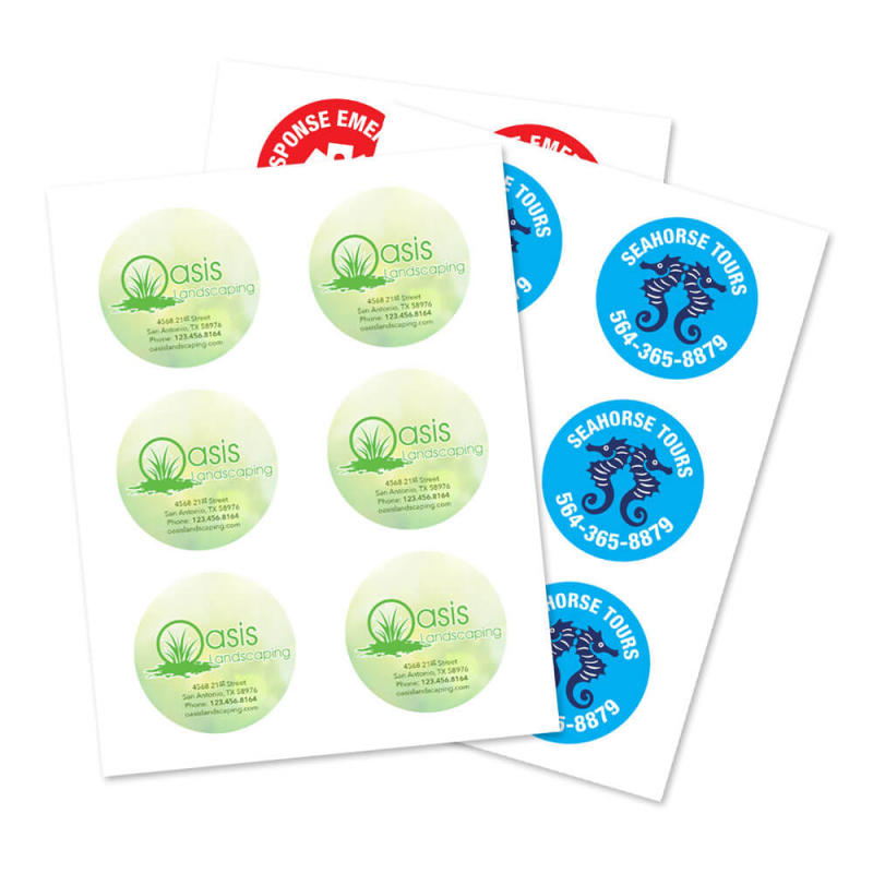 giấy in decal tem nhãn