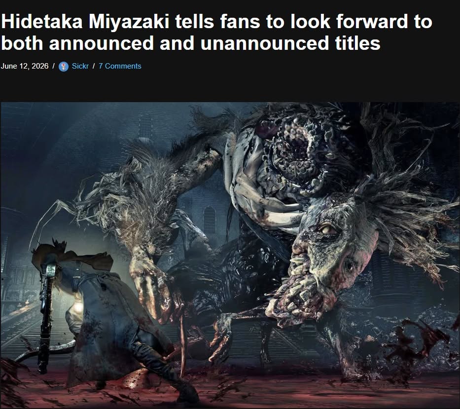 Hidetaka Miyazaki Không Muốn FromSoftware Vắt Sữa Các Thương Hiệu Game Cũ