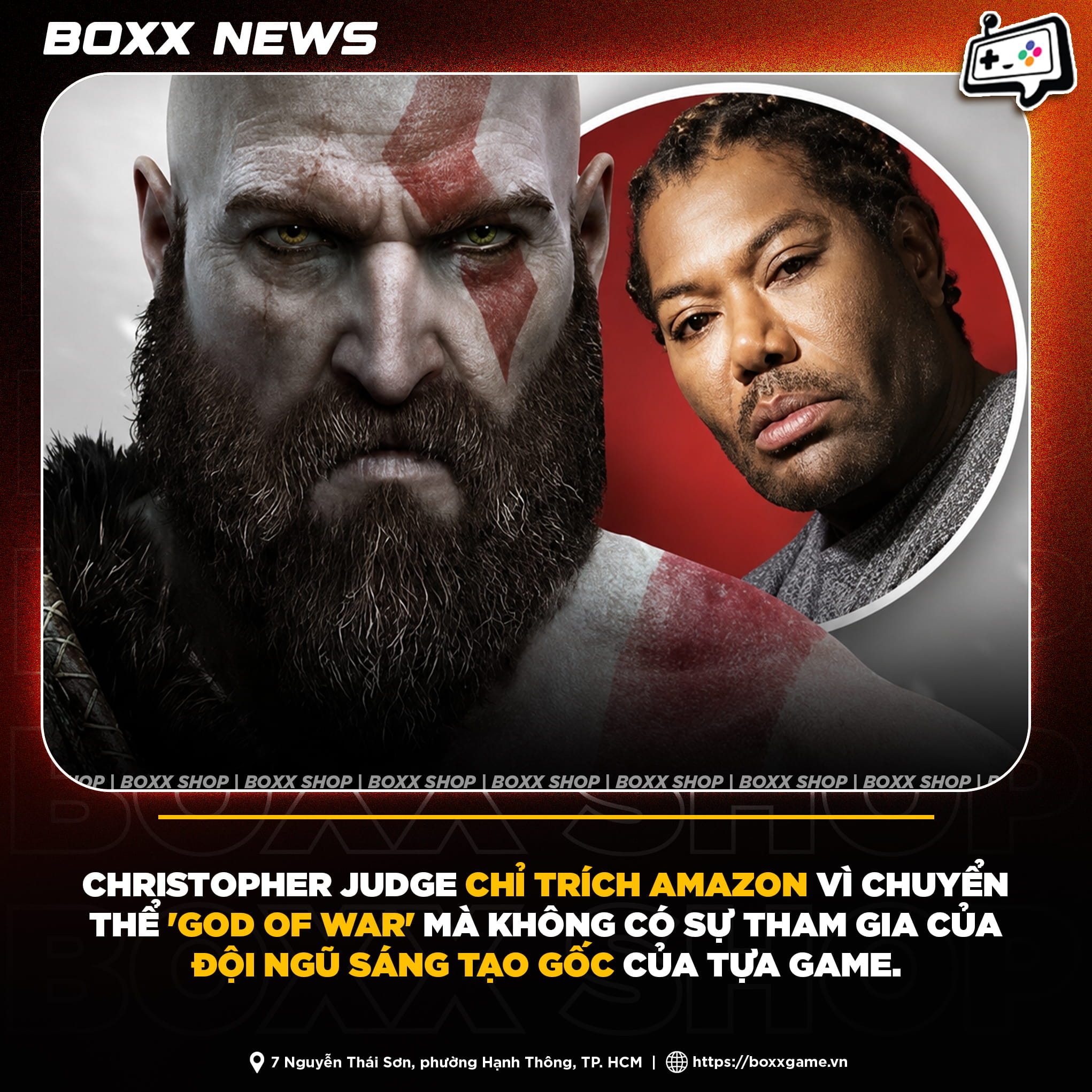 Diễn Viên Lồng Tiếng Kratos Chỉ Trích Amazon Vì Chuyển Thể 'God of War' Thành Phim Mà Không Có Đội Ngũ Sáng Tạo Gốc