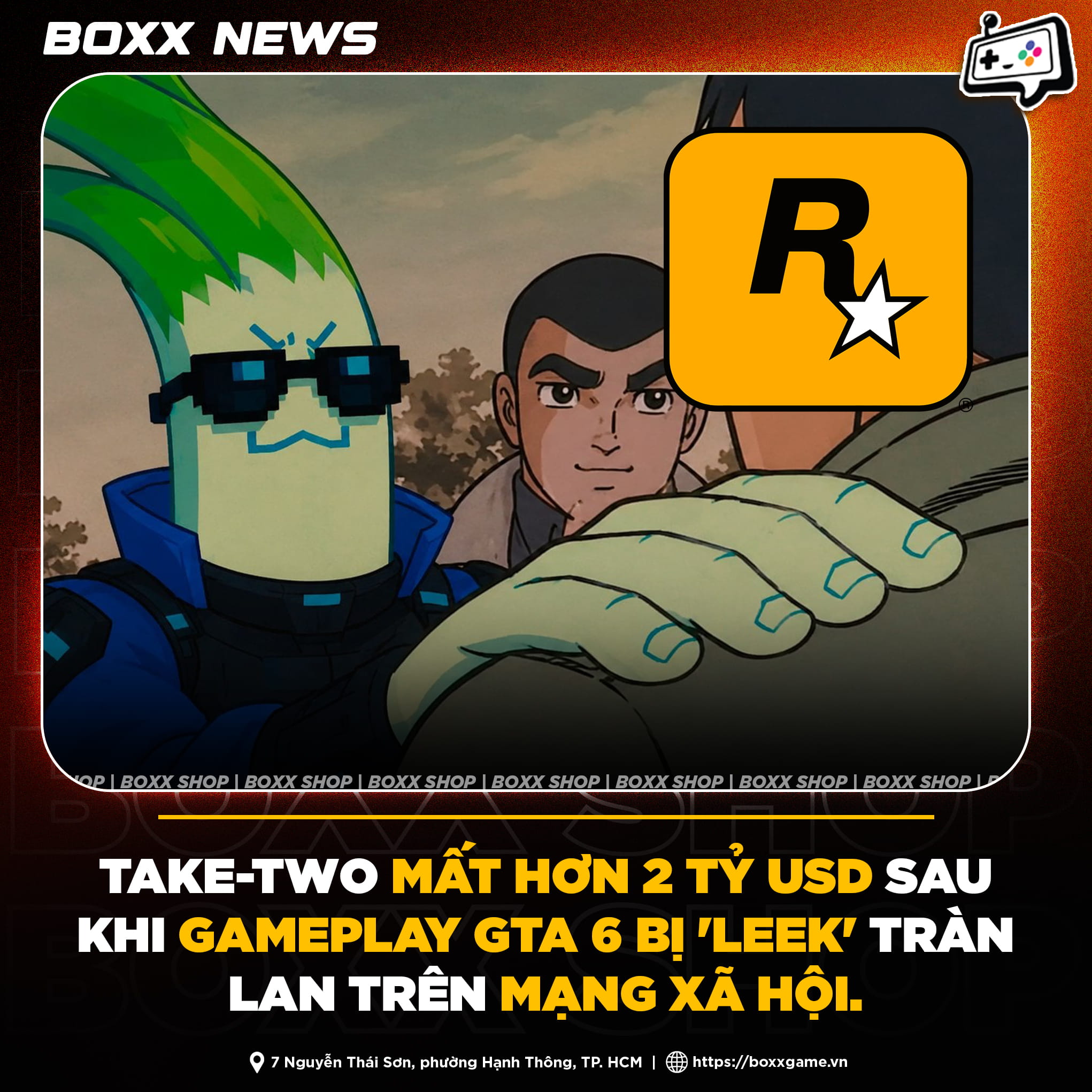 Take-Two Mất Hơn 2 Tỷ USD Giá Trị Cổ Phiếu Sau Vụ Rò Rỉ GTA VI