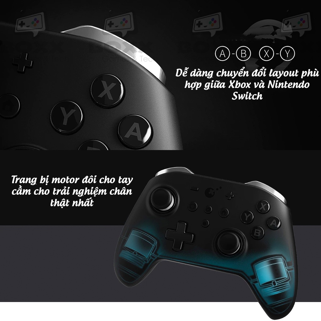 Gulikit Kingkong 2 Pro Switch Controller (No Drift), Kabelloser und Bluetooth-Controller für Gulikit Kingkong 2 Pro Switch Controller (No Drift), Kabelloser und Bluetooth-Controller für