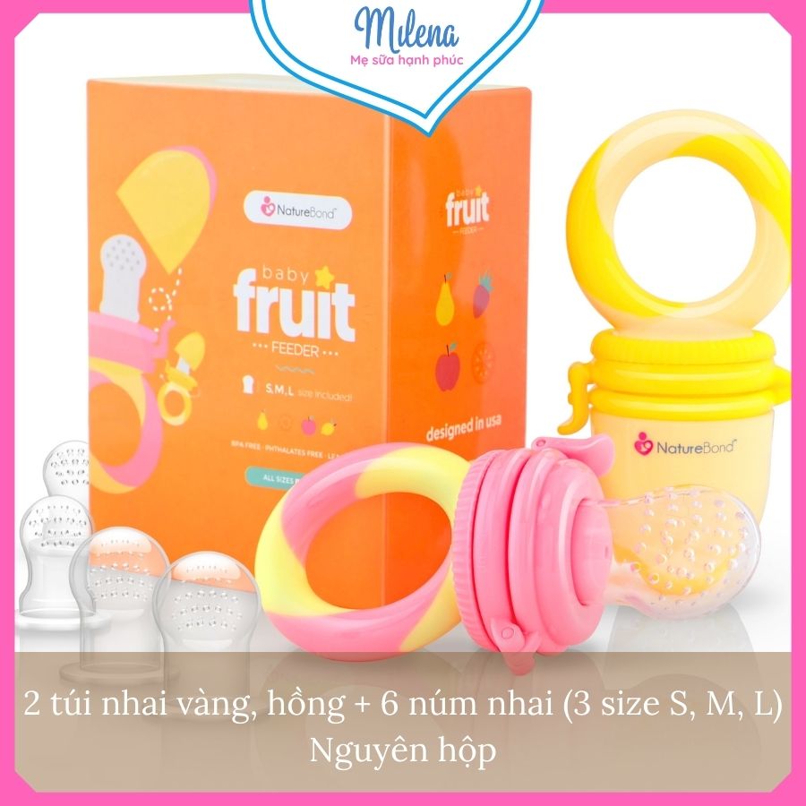 Túi Nhai Ăn Dặm Naturebond Cao Cấp