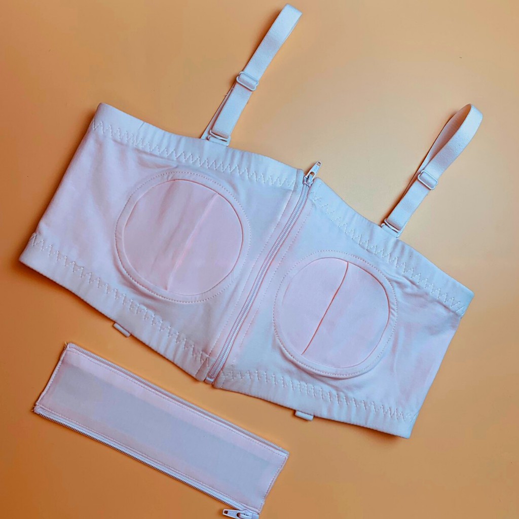 Áo Hút Sữa Rảnh Tay Có Dây (Cao Cấp)