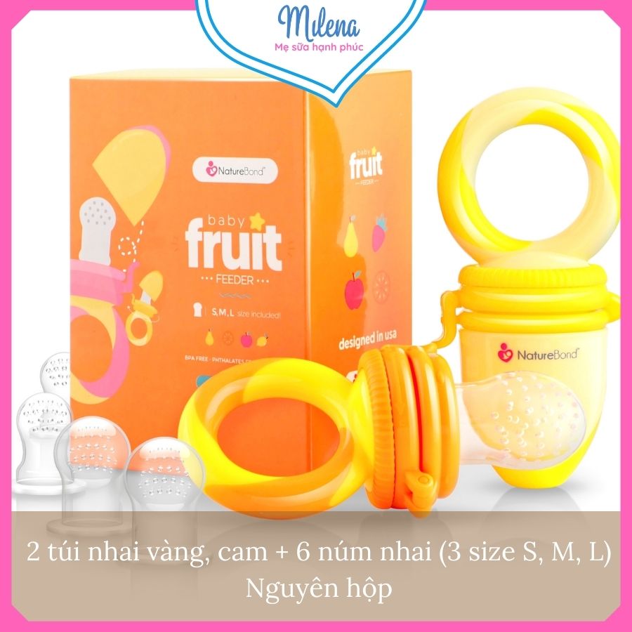 Túi Nhai Ăn Dặm Naturebond Cao Cấp