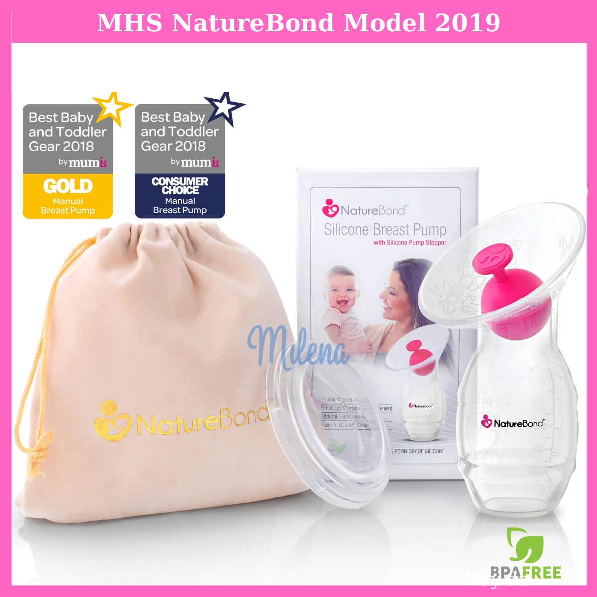 Cốc Hút Sữa Naturebond