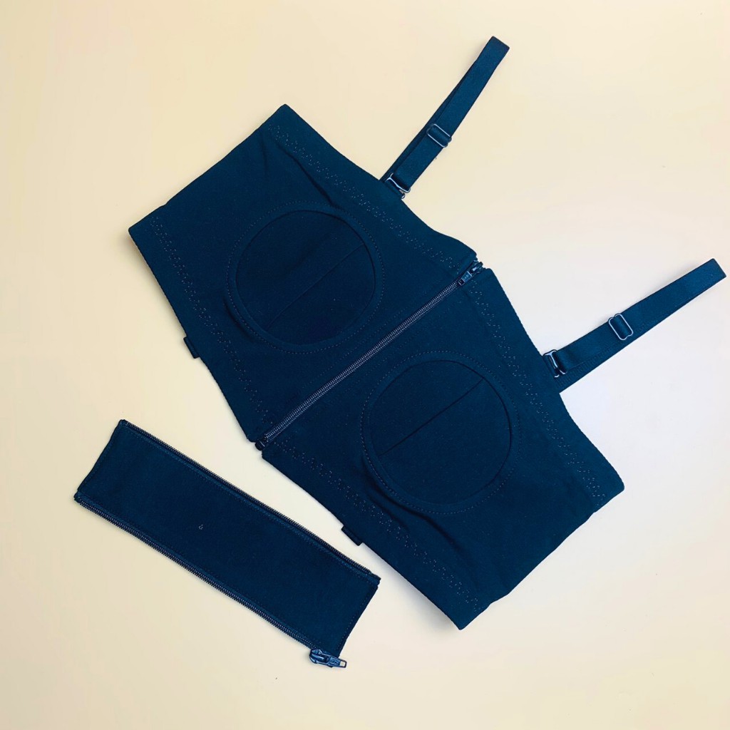 Áo Hút Sữa Rảnh Tay Có Dây (Cao Cấp)