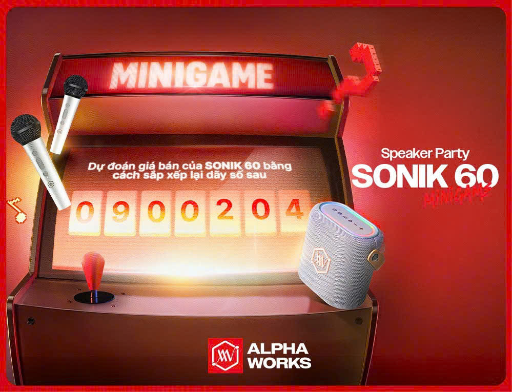 MINIGAME ĐOÁN GIÁ ĐÚNG – TRÚNG QUÀ XỊN CÙNG ALPHA WORKS