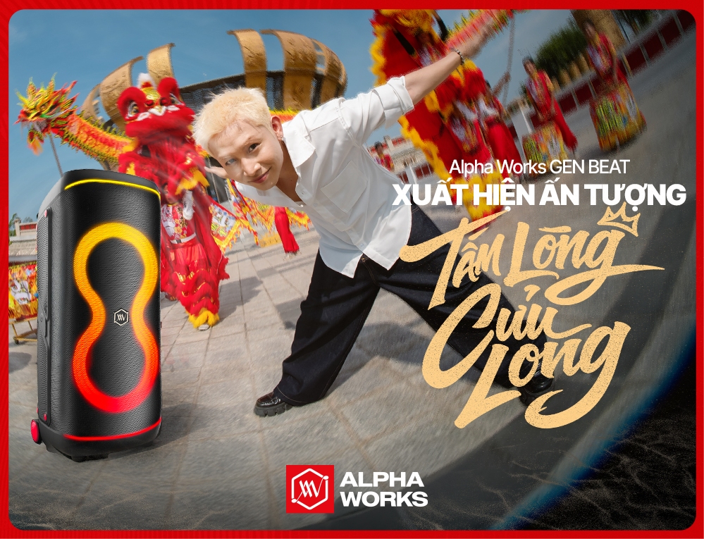 Loa Party Alpha Works GEN BEAT Xuất Hiện Ấn Tượng Trong MV “Tấm Lòng Cửu Long” Của Ricky Star