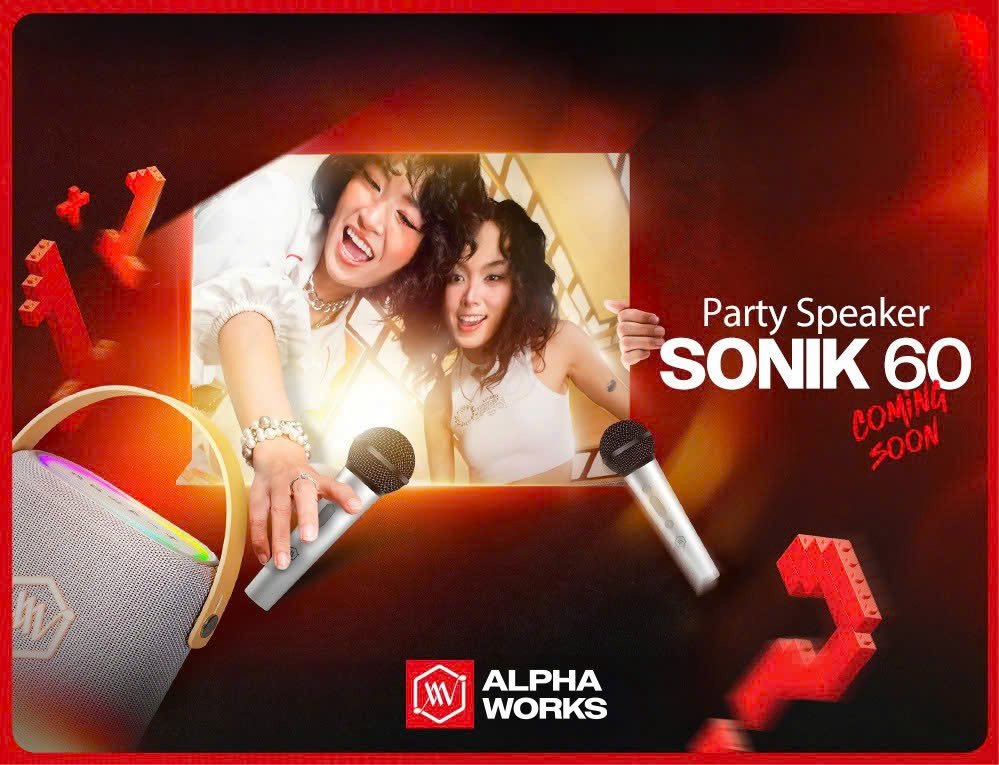 Alpha Works rục rịch ra mắt dòng LOA PARTY mới dịp hè 2025 