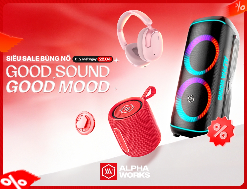 Khám phá Alpha Works Brand Day Siêu Sale Bùng Nổ, Giảm Đến 40%