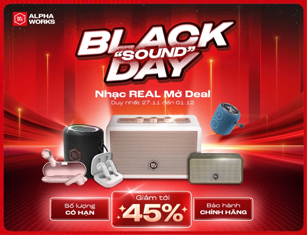 THÔNG TIN CHƯƠNG TRÌNH BLACK “SOUND” DAY - NHẠC REAL MỞ DEAL
