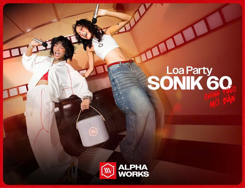 CHÍNH THỨC MỞ BÁN LOA PARTY SONIK 60 - NHẠC REAL TIỆC CHILL