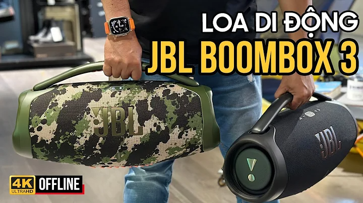 JBL BOOMBOX 3: CHIẾC LOA OUTDOOR CÓ QUAI SÁCH MẠNH MẼ