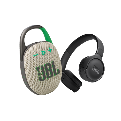 [COMBO ĐỘC QUYỀN ONLINE] COMBO TAI NGHE CHỤP TAI JBL T520BT & LOA JBL CLIP 5