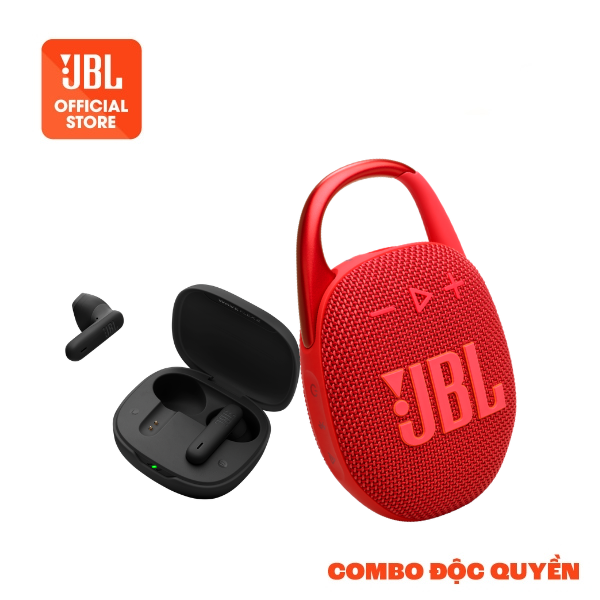 [COMBO ĐỘC QUYỀN ONLINE] COMBO TAI NGHE JBL WAVE FLEX 2 & LOA JBL CLIP 5