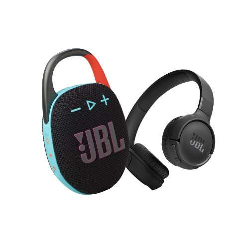 [COMBO ĐỘC QUYỀN ONLINE] COMBO TAI NGHE CHỤP TAI JBL T520BT & LOA JBL CLIP 5