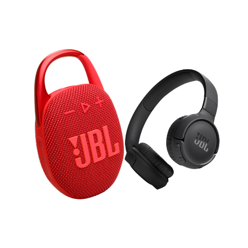 [COMBO ĐỘC QUYỀN ONLINE] COMBO TAI NGHE CHỤP TAI JBL T520BT & LOA JBL CLIP 5