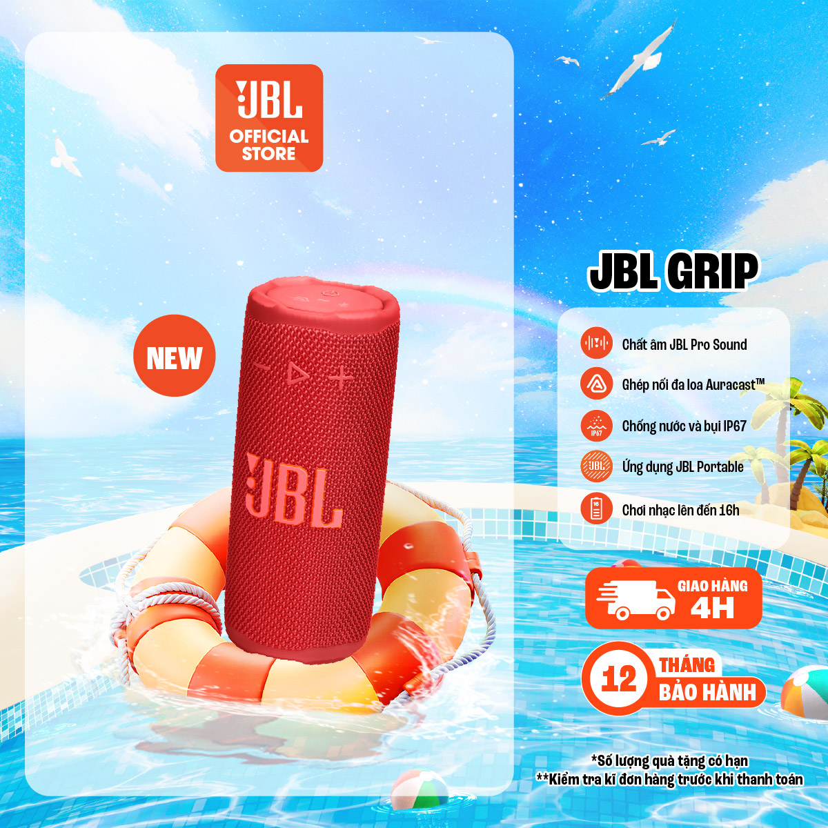 Loa Bluetooth JBL Grip