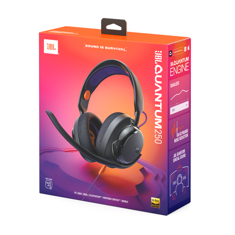 Tai nghe chụp tai JBL Quantum 250