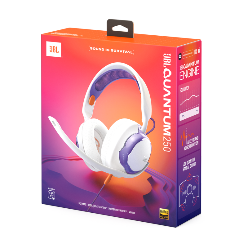 Tai nghe chụp tai JBL Quantum 250