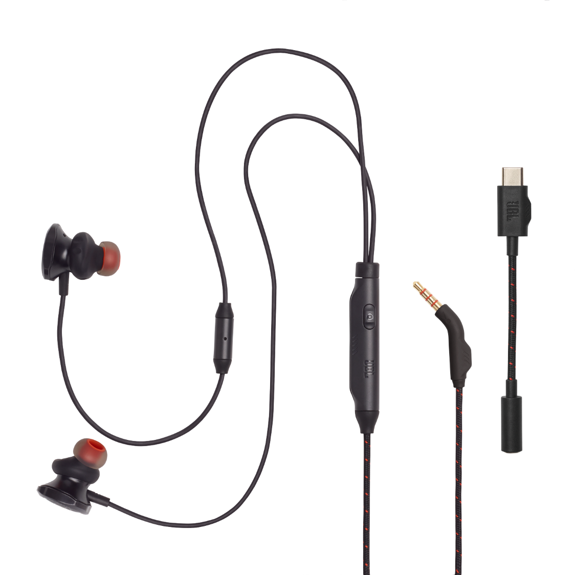 Tai nghe có dây nhét tai JBL QUANTUM 50 - Hàng Chính hãng