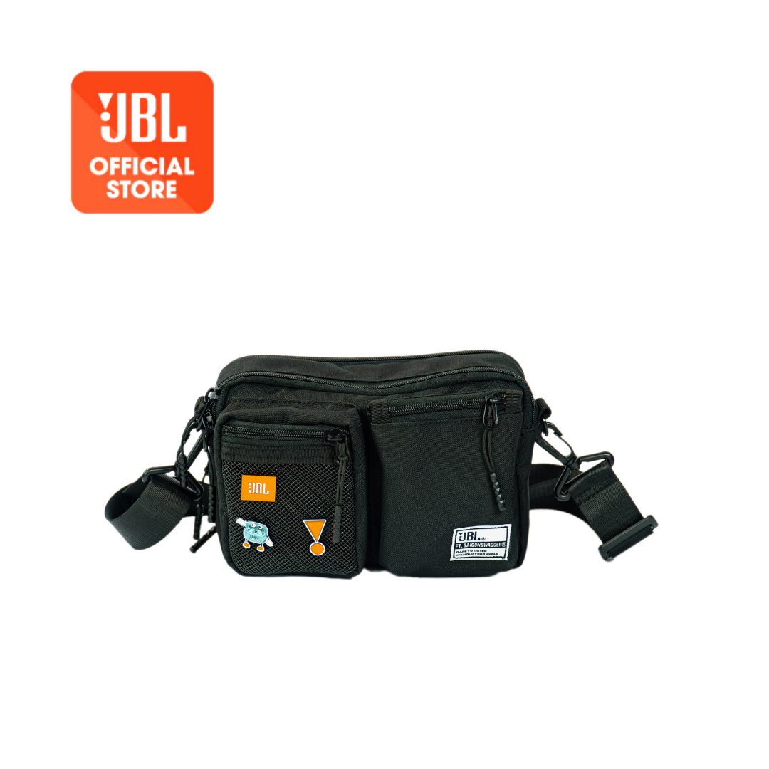 Túi chéo JBLxSGS kèm bộ huy hiệu cài JBL