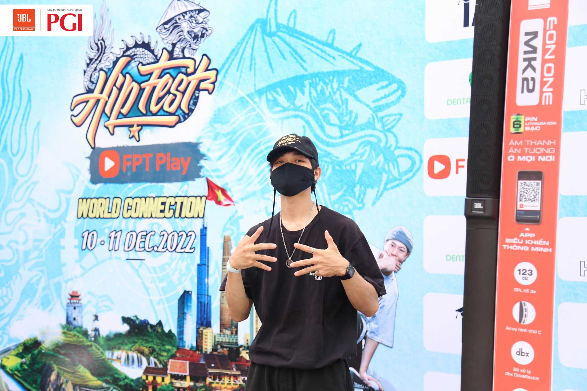 JBL Eon One MK2 trình diễn tại sự kiện Hiphop lớn nhất năm HIPFEST By FPT Play