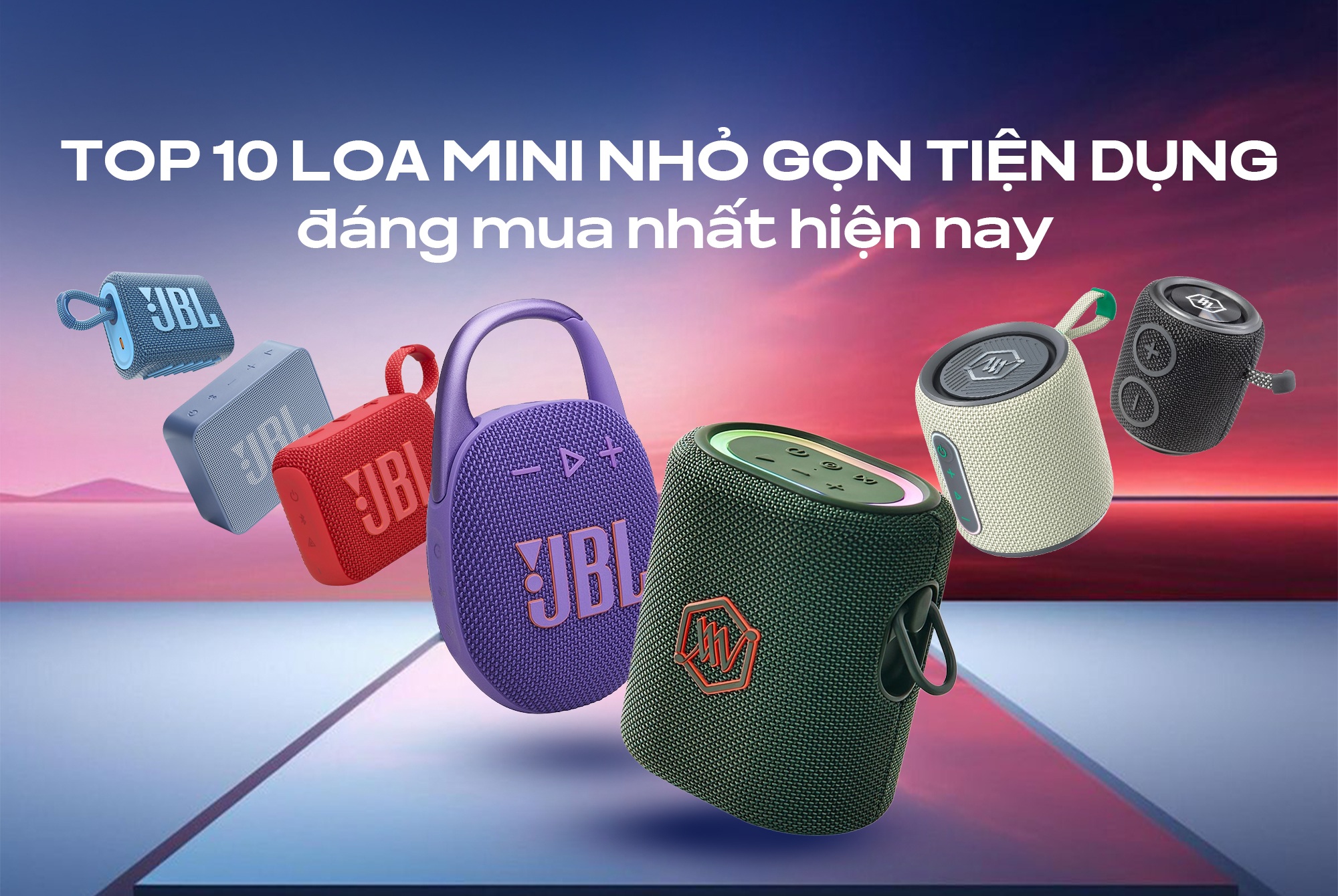 Top 10 loa mini nhỏ gọn tiện dụng đáng mua nhất hiện nay