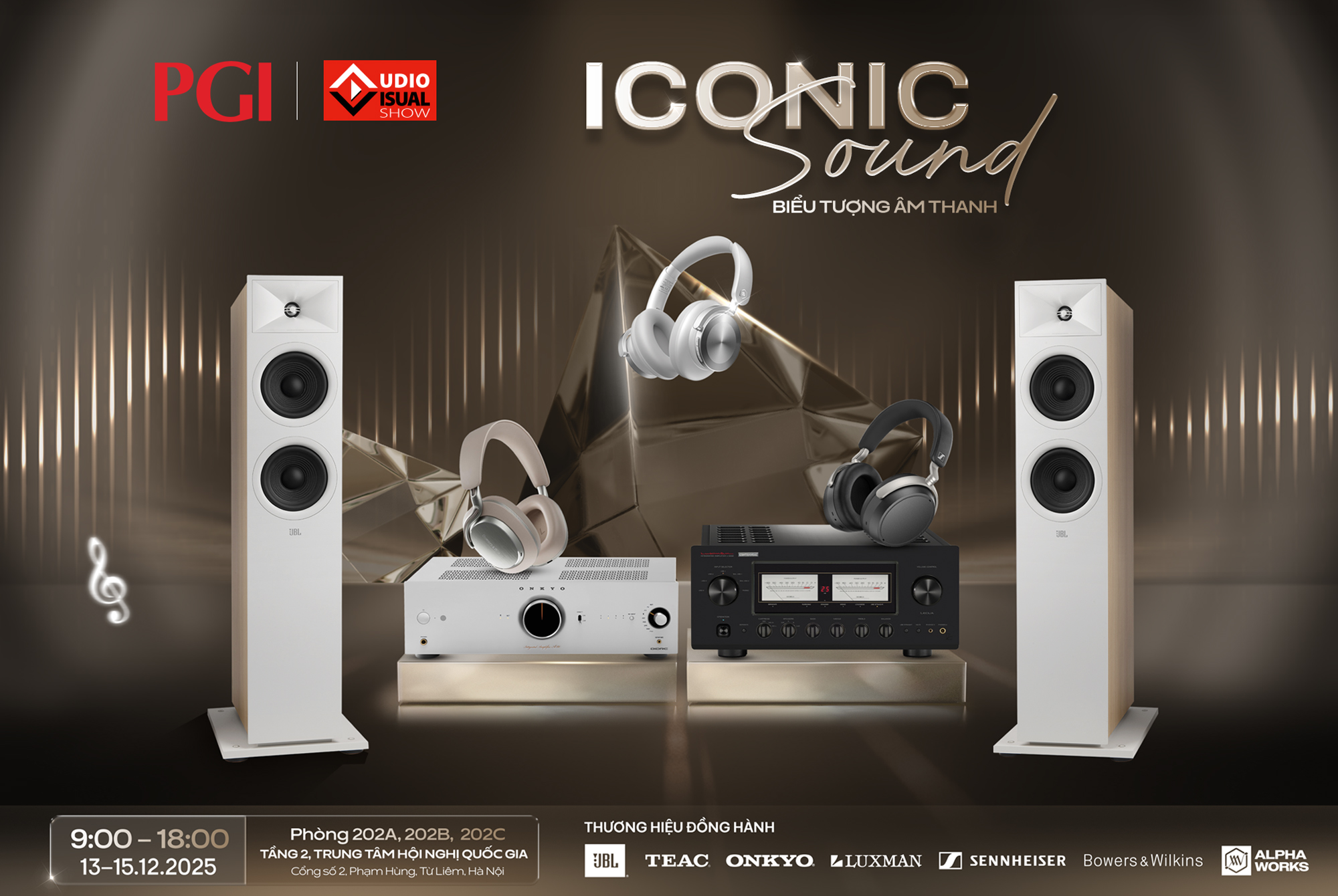 Nhìn Lại “ICONIC SOUND” Cùng PGI Tại AV Show Hà Nội 2025