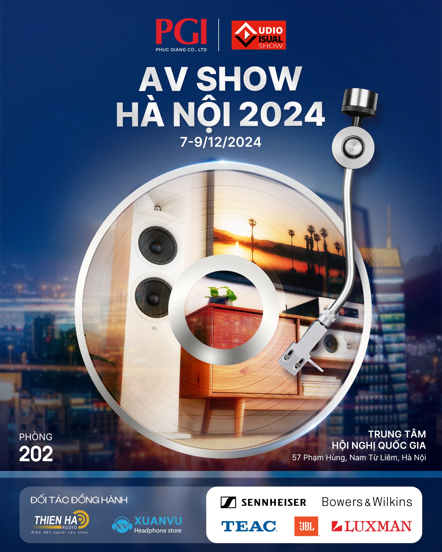 CẬN CẢNH CÁC PHỐI GHÉP ÂM THANH HÀNG ĐẦU TỪ JBL, LUXMAN, TEAC, SENNHEISER VÀ BOWERS & WILKINS TẠI  AV SHOW 2024