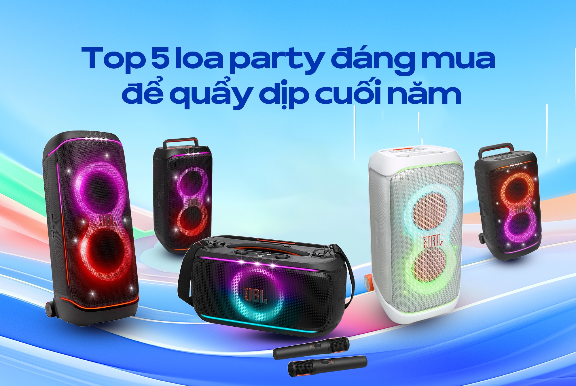 Top 5 loa party đáng mua để quẩy dịp cuối năm
