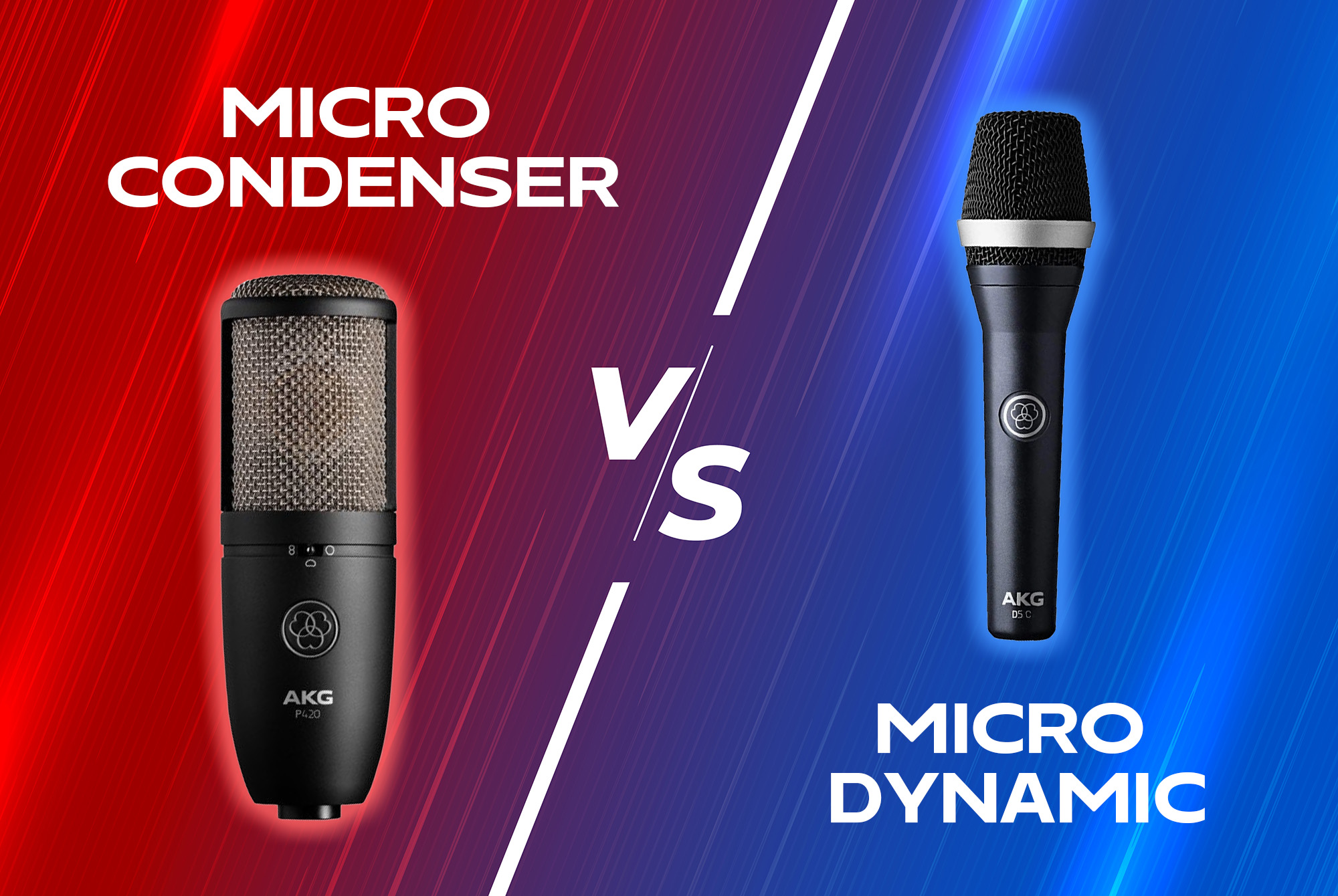 Micro Condenser là gì? Micro Dynamic là gì? Phân biệt giữa micro Condenser và micro Dynamic