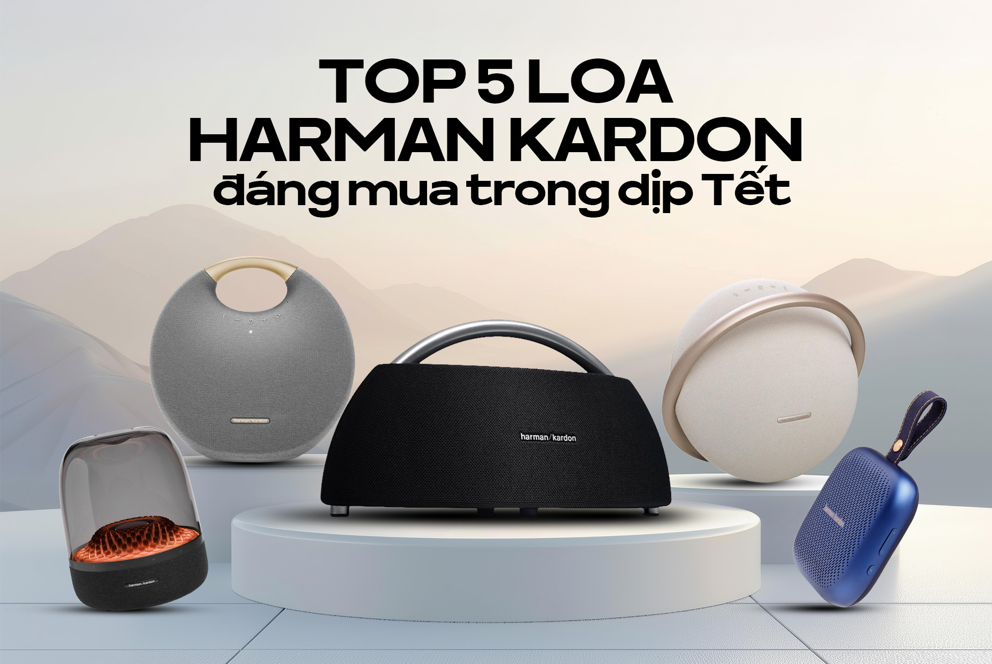 Top 5 loa Harman Kardon đáng mua trong dịp tết